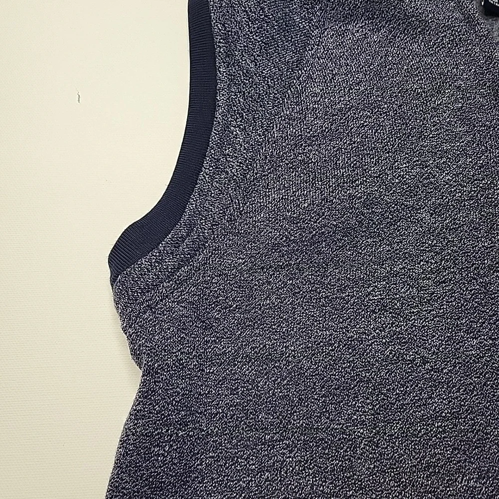 GAP Kids Boy's‎ Sleeveless Hoodie Vest Size S 6-7 Yrs. Heathered Blue